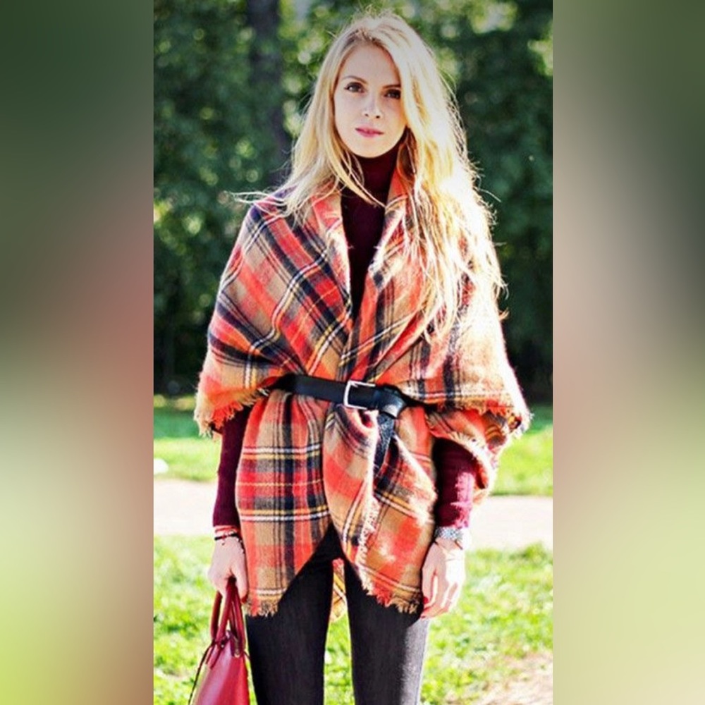 ZARA blanket scarf